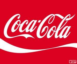yapboz Coca-Cola logosunu